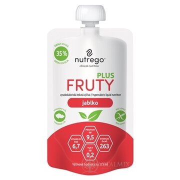 Nutrego FRUTY PLUS Jablko kapsičky 4x175 ml obrázok