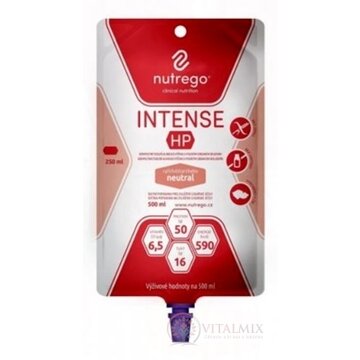 Nutrego INTENSE HP s príchuťou neutral tekutá výživa, sondová 12x500 ml obrázok