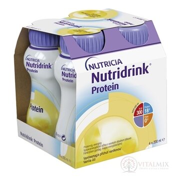 Nutridrink Protein s vanilkovou príchuťou 4x200 ml (800 ml) obrázok