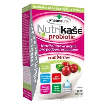 Nutrikaša probiotic - cranberries 3x60 g (180 g) obrázok