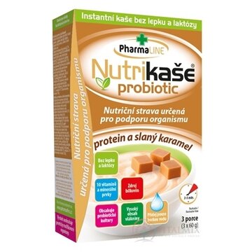 Nutrikaša probiotic - proteín a slaný karamel 3x60 g (180 g) obrázok