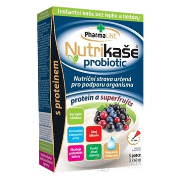 Nutrikaša probiotic - proteín a superfruits 3x60 g (180 g) obrázok