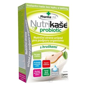 Nutrikaša probiotic - s hruškami 3x60 g (180 g) obrázok