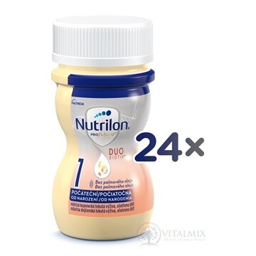 Nutrilon 1 Profutura DUOBIOTIK RTF počiatočná dojčenská výživa (od narodenia), tekutá (inov.2023) 24x70 ml (1680 ml) obrázok