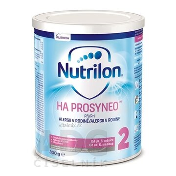 Nutrilon 2 HA PROSYNEO mliečna výživa v prášku (od ukonč. 6. mesiaca) (inov.2019) 1x800 g obrázok