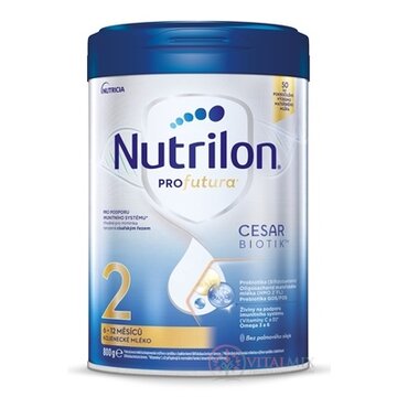 Nutrilon 2 Profutura CESARBIOTIK následná dojčenská výživa (6-12 mesiacov) 4x800 g (3200 g) obrázok