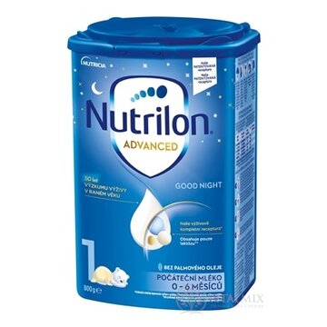 Nutrilon Advanced 1 Good Night počiatočná mliečna dojčenská výživa v prášku (0-6 mesiacov) 1x800 g obrázok