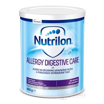 Nutrilon ALLERGY DIGESTIVE CARE mliečna výživa v prášku (od narodenia) (inov. 2019) 1x450 g obrázok
