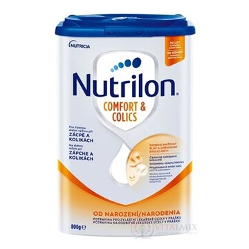 Nutrilon COMFORT & COLICS špeciálna mliečna výživa v prášku (od narodenia) 1x800 g obrázok