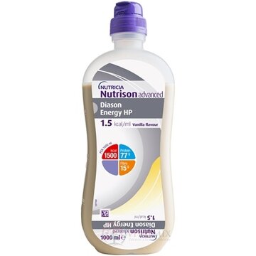 Nutrison advanced Diason Energy HP s vanilkovou príchuťou (fľaša) 8x1000 ml obrázok