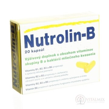 Nutrolin-B cps 1x20 ks obrázok