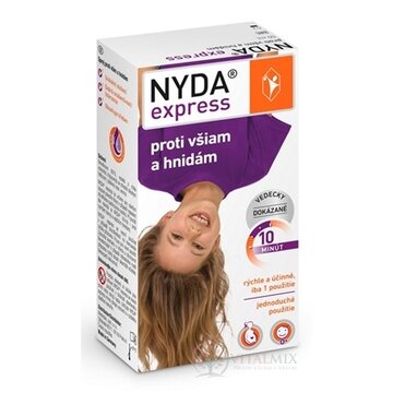 NYDA express proti všiam a hnidám 1x50 ml obrázok