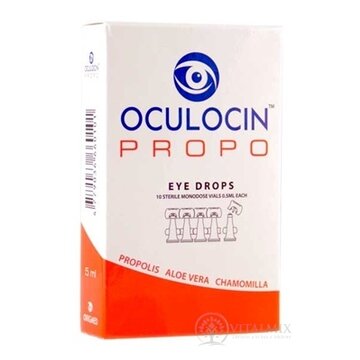 OCULOCIN PROPO očné kvapky ampulky, sterilné, 10x0,5 ml (5 ml) obrázok