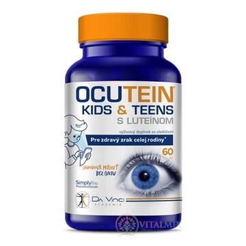 Ocutein Kids & Teens s luteínom - DA VINCI želé 1x60 ks obrázok