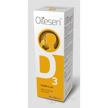 Oilesen VITAMÍN D3 500 ústny sprej (320 dávok) 1x30 ml obrázok