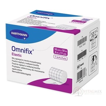 Omnifix Elastic fixačná náplasť z netkanej textílie (10 cm x 10 m) 1x1 ks obrázok