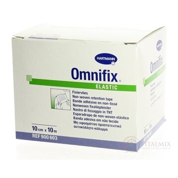OMNIFIX ELASTIC hypoalergénna náplasť fixačná z netkaného textilu (10cmx10m) 1x1 ks obrázok