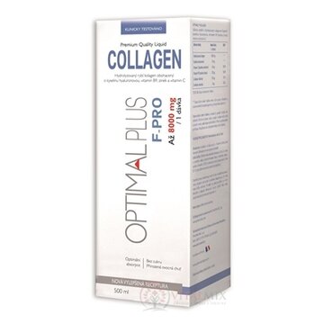 OPTIMAL PLUS F - PRO COLLAGEN nová vylepšená receptúra, roztok 1x500 ml obrázok