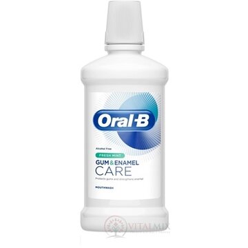Oral-B GUM & ENAMEL CARE Fresh mint ústna voda 1x500 ml obrázok