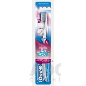 Oral-B UltraThin Pro Gum Care Extra Soft zubná kefka 0,01 mm, 1x1 ks obrázok