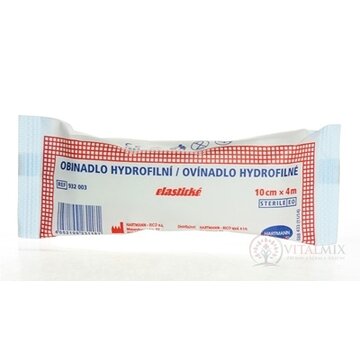 Ovínadlo hydrofilné elastické sterilné (10cm x 4m) 1x1 ks obrázok