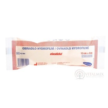 Ovínadlo hydrofilné elastické sterilné (12cm x 4m) 1x1 ks obrázok