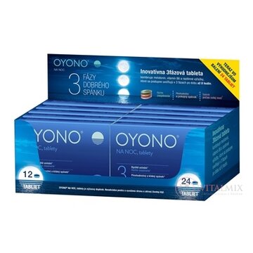 OYONO NA NOC, tablety (BARKETA) tbl 5x12 ks + 5x24 ks, 1x1 set obrázok