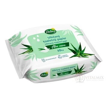 PALMA Vlhčený toaletný papier aloe vera 1x60 ks obrázok