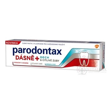 Parodontax ĎASNÁ + DYCH & CITLIVÉ ZUBY zubná pasta 1x75 ml obrázok