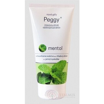 PEGGY nové gély mentol 1x170 g obrázok