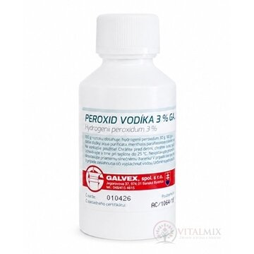 PEROXID VODÍKA 3% GALVEX sol 1x100 g obrázok