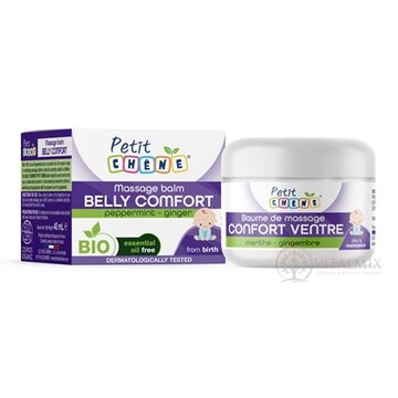 Petit CHENE Massage balm BELLY COMFORT masážny balzam mäta - zázvor 1x40 ml obrázok