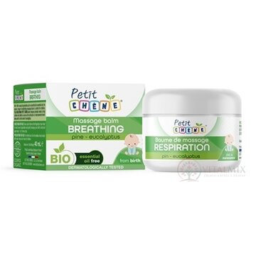 Petit CHENE Massage balm BREATHING masážny balzam borovica - eukalyptus 1x40 ml obrázok