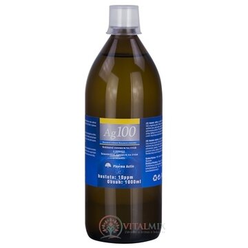 Pharma Activ Koloidné striebro Ag100 hustota 10ppm, 1x1000 ml obrázok