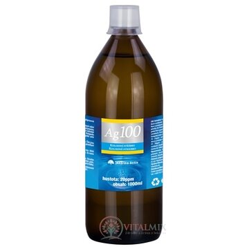 Pharma Activ Koloidné striebro Ag100 hustota 25ppm (inov.2026) 1x1000 ml obrázok