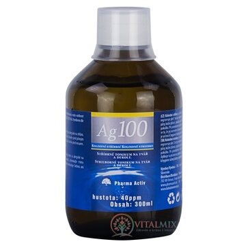 Pharma Activ Koloidné striebro Ag100 hustota 40ppm, 1x300 ml obrázok