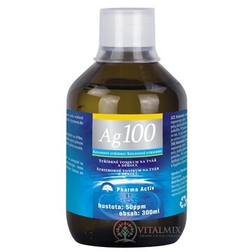 Pharma Activ Koloidné striebro Ag100 hustota 50ppm, 1x300 ml obrázok