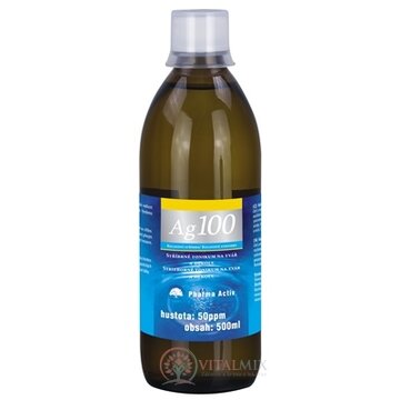 Pharma Activ Koloidné striebro Ag100 hustota 50ppm, 1x500 ml obrázok