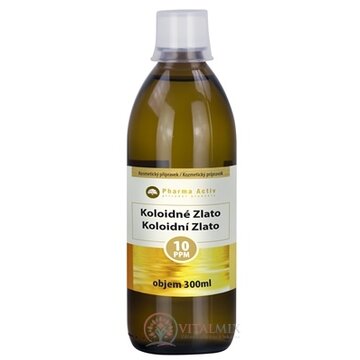 Pharma Activ Koloidné Zlato hustota 10ppm 1x300 ml obrázok
