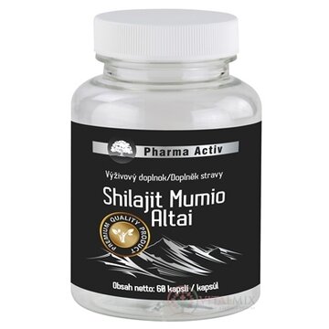 Pharma Activ Shilajit Mumio Altai cps (inov.2020) 1x60 ks obrázok