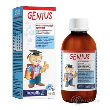 Pharmalife GENIUS koncentrovaná tekutina 1x200 ml obrázok