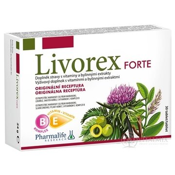 Pharmalife Livorex Forte tbl 1x30 ks obrázok