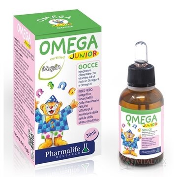 Pharmalife OMEGA JUNIOR kvapky pre deti 1x30 ml obrázok