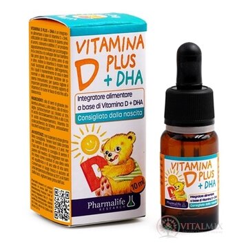Pharmalife VITAMÍN D PLUS DHA kvapky 1x10 ml obrázok
