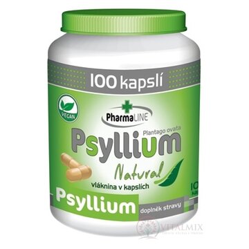 PharmaLINE Psyllium Natural cps 1x100 ks obrázok