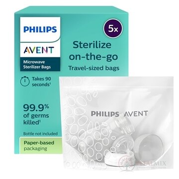 Philips AVENT VRECKÁ sterilizačné do mikrovlnnej rúry 1x5 ks obrázok