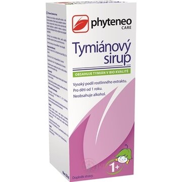 Phyteneo Tymiánový sirup Bio 1x250 ml obrázok