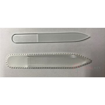 PILNÍK SKLENENÝ 9 cm číry obojstranný, hrúbka 2 mm, 1x1 ks obrázok