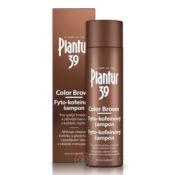 Plantur 39 Color Brown Fyto-kofeínový šampón 1x250 ml obrázok