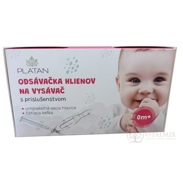 PLATAN Odsávačka hlienov na vysávač s príslušenstvom (sacia hlavica+čistiaca kefa) 1x1 set obrázok